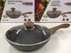 Сковорода с крышкой Benson BN-538 с антипригарным покрытием 24 x 4.8 см - изображение 4