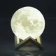 Ночник 3D светильник луна Moon Touch Control 15 см, 5 режимов - изображение 9
