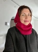 Капор капюшон на голову теплый One Size бордовый - изображение 6