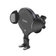 Тримач для мобільного HOCO CA60 Aspiring infrared sensor wireless charging car holder Black - изображение 1