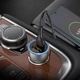 Автомобільний зарядний пристрій HOCO NZ8 Sprinter 43W dual port PD25W+QC3.0 car charger Brown - зображення 3