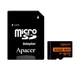 MicroSDXC (UHS-1 U3) Apacer A2 64Gb class 10 V30 (R100MB/s, W80MB/s) (adapter SD) - изображение 1