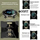 Смарт-годинник Modfit Hunter Army Green 36 мм | 1,39" IPS, 400 мАг, Track, 360 x 360 ,128MB, HeartRate, IP67 | Зелений - зображення 3
