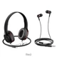 Навушники HOCO W24 Enlighten headphones with mic set Red - изображение 4
