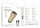 Автомобільний зарядний пристрій BOROFONE BZ19 Wisdom dual port car charger set(Micro) Gold - изображение 3