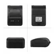 Портативный термопринтер для чеков штрих-кодов Zjiang POS-5809 90 мм/сек USB/Bluetooth Black - изображение 4