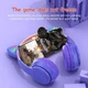 Навушники дитячі Bluetooth накладні Cat Ear P47M Гарнітура MP3 з котячими вушками RGB підсвічуванням Фіолетові - зображення 2