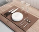 Коврик для сушки посуды EVAPUZZLE KITCHEN 60x40 см (сушилка для посуды, коврик для кухни, под посуду) Коричневый - изображение 1
