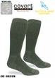 Зимові антибактеріальні шкарпетки Covert Threads ICE Extreme Cold Military Boot Sock 42-46/L Зелений/OD Green - зображення 1