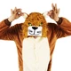 Піжама кігурумі чоловіча Kigurumi Лев Коричневий М 155-165 см. (1027/1) - зображення 2