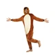 Піжама кігурумі чоловіча Kigurumi Лев Коричневий М 155-165 см. (1027/1) - зображення 5