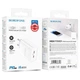 Зарядне мережеве BOROFONE BA73A Young PD35W dual port (2 USB-C) Білий - изображение 2
