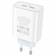 Зарядне мережеве BOROFONE BA73A Young PD35W dual port (2 USB-C) Білий - изображение 3