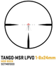 Прицел оптический TANGO MSR 1-8X24MM, 30MM, SFP. Сетка MSR BDC8 с подсветкой - изображение 6