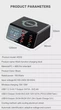 Швидкий зарядний пристрій 100W Asometech WLX-X9 QC3.0 PD3.0 8 порт Black - зображення 10