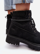 Zimowe trapery damskie niskie Cross Jeans MM2R4012C 36 Czarne (8697319521504) - obraz 7