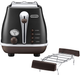 Toster DeLonghi CTOV 2103 BK Icona Vintage - obraz 3