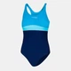 Дитячий суцільний купальник для дівчинки Aqua Speed EMILY 6873 367-42 128 см Темно-синій/Блакитний (5908217668738) - зображення 1