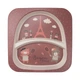 Набор посуды 5 эл. BONJOUR PARIS Canpol babies Красный (5901691852570) - изображение 12