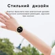 Смарт-годинник Modfit Business Milk | 1,28" IPS, 220 мАг, 240 х 240 128MB, HeartRate, IP67 | Жовтий - зображення 7