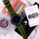 Смарт-часы Modfit Delta Force Army Green 36mm| 1,28" IPS, 400 мАч, 240 x 240 ,128MB, HeartRate, IP67 | Зеленый - изображение 15