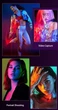 Лампа LED RGB аккумуляторная Stick Lamp H1 |50cm, 4000mAh, 20Вт| студийный свет Black - изображение 7
