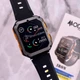 Смарт-годинник Modfit Iron Black-Orange | 1,83" IPS, 380 мАг, 240 х 286, 4GB, HeartRate, IP68 | Чорний Помаранчевий - зображення 2