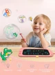 Планшет для малювання дитячий LCD графічний зі стилусом ігровий електронна дошка для малювання нотаток та записів кольоровий для дітей 8 5 дюймів творчий розвиваючий інтерактивний набір DobraMAMA Рожевий 69164 - зображення 7
