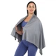 Cпортивний рушник із чохлом Zelart 4Monster Sport Towel Fit EDT-135 розмір 135х70см Grey - зображення 3