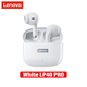 Оригинальные наушники Lenovo LP40 PRO, Bluetooth 5.1, до 20 часов автономности, защита IPX5 (White) - изображение 1