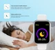 Смарт-часы UWatch D20 Y68 Bluetooth умные часы, артериальное давление, мониторинг кислорода в крови Gray - изображение 3