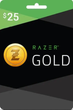 Карта оплаты RAZER GOLD 25$ CARD карта пополнения счета - изображение 1