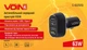 Зарядка в прикуриватель AЗУ Voin 63W, 1USB QC3.0 18W+1PD 45W, 12/24V C-63202Q - изображение 6