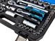 Набор инструментов 108 предметов 1/2-1/4" Molder MT60108 - изображение 6