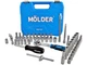 Набор инструментов 56 предметов 1/4-3/8" Molder MT60056 - изображение 6
