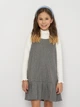 Детский школьный сарафан для девочки Бемби SF144-X02 134 см (4823116452992) - изображение 1