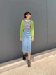 Кардиган Uniqlo LIGHT V NECK розмір S зелений (454767) - зображення 8