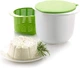 Форма для приготовления творога и сыра Cheese master 1 л набор пластиковая white green - изображение 1