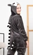 Піжама кігурумі Kigurumi Жіноча Лемур Сірий розмір S 145-155 см (105541) - зображення 4