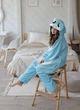 Піжама кігурумі Kigurumi Заєць Кролик для дівчаток Блакитна на зріст 155-165 см (109141) - зображення 6