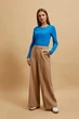 Жіночий лонгслів MOODO 4216 XXL блакитний - изображение 3