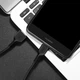 Кабель HOCO X13 USB to Type-C 3A, 1m, PVC, PVC connectors, Black - изображение 4