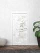 Зеркальный настенный декор интерьерная наклейка на стену полосы "Молдинг волнистый-15" 1,5х29,5 см 24 шт. серебро - изображение 2