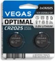 Батарейка VEGAS CR2025 літієва 2шт. Optimal - изображение 1