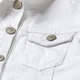 Подростковая джинсовая куртка для девочки Minoti 14jacket 3 38849TEN 140-146 см Молочная (5063025097146) - изображение 8