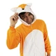 Мужская кигуруми пижама Kigurumi Лис Оранжевый L 165-175 см. (1041/1) - изображение 3