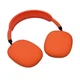 Наушники беспроводные Bluetooth Macaron P9 PRO оранжево-черный с MP3 с плеером - изображение 2