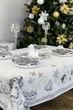Скатерть гобеленовая SILVER STAR 135х140см - изображение 4