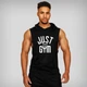 Майка с капюшоном Just Gym 4127 L Черный - изображение 1