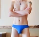 Бельё мужское бесшовные New Silk Bikini Blue 2136 L Синий - изображение 5